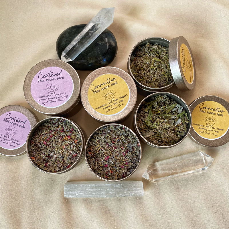 Cedar and Mugwort Ancestral Connection Ritual Herbal Incense